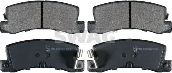 Brake Pad Set, disc brake 81 91 6580
