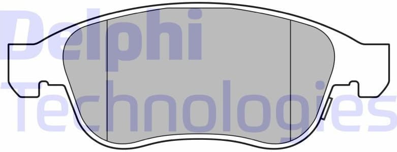 Brake Pad Set, disc brake LP3588