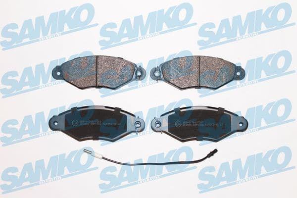 Brake Pad Set, disc brake 5SP1106