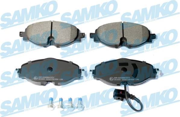 Brake Pad Set, disc brake 5SP1834