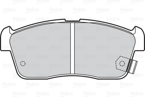 Brake Pad Set, disc brake ESSENTIAL 302055 - image 2