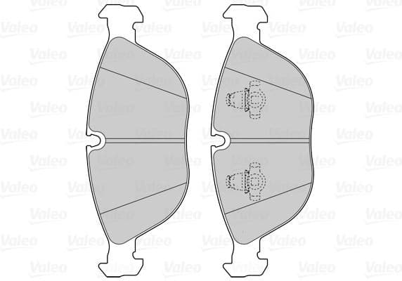 Brake Pad Set, disc brake ESSENTIAL 302299 - image 2