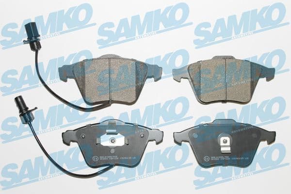 Brake Pad Set, disc brake 5SP1230