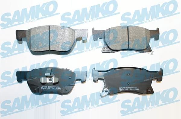 Brake Pad Set, disc brake 5SP2048