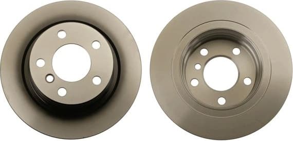 Brake discs kit rear, (2pcs), Top Quality DF6137