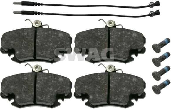 Brake Pad Set, disc brake 60 91 6191