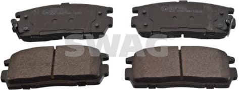 Brake Pad Set, disc brake 89 91 6631