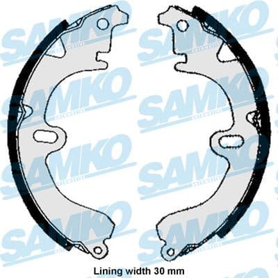 Brake Shoe Set 85860