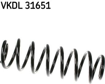 Suspension Spring VKDL31651 - image 2