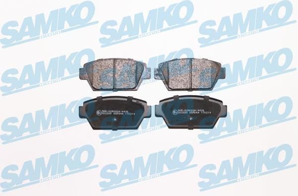 Brake Pad Set, disc brake 5SP044