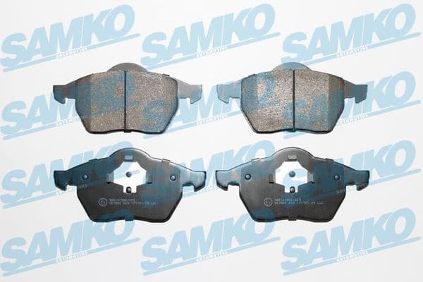 Brake Pad Set, disc brake 5SP669