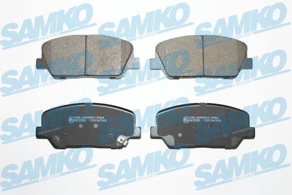 Brake Pad Set, disc brake 5SP1960