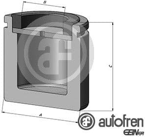 Piston, brake caliper D025573
