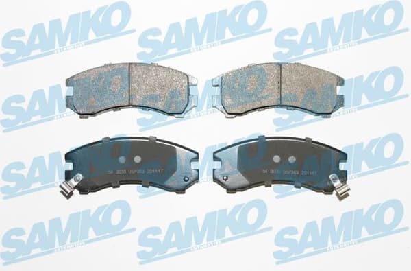 Brake Pad Set, disc brake 5SP363