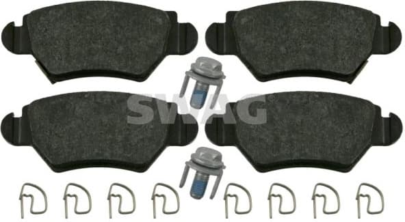 Brake Pad Set, disc brake 40 91 6445