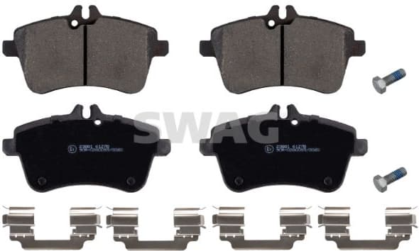 Brake Pad Set, disc brake 10 91 6529