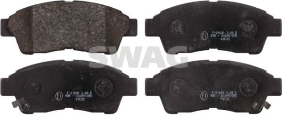Brake Pad Set, disc brake 81 91 6616