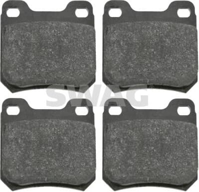 Brake Pad Set, disc brake 40 91 6155