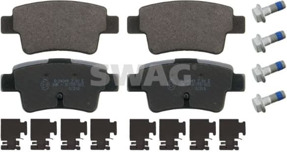 Brake Pad Set, disc brake 70 91 6880