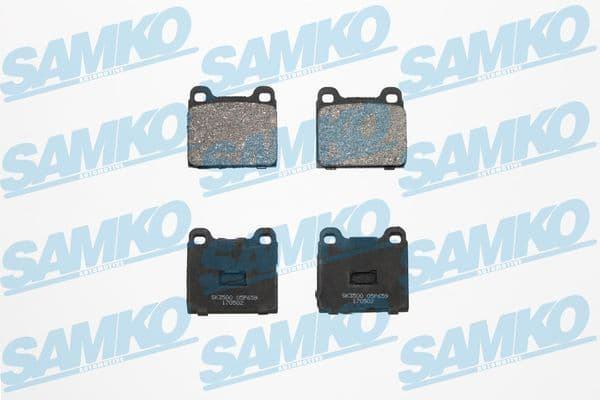 Brake Pad Set, disc brake 5SP659