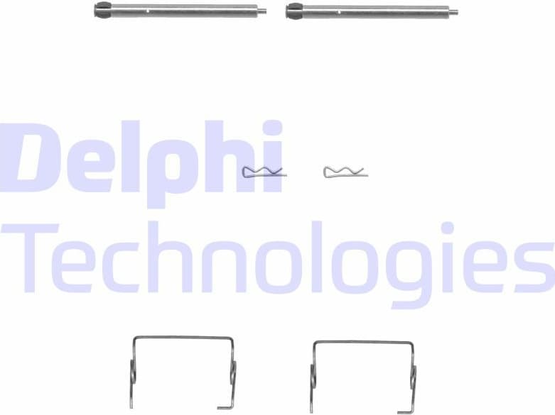 Accessory Kit, disc brake pad LX0264