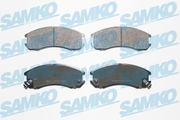 Brake Pad Set, disc brake 5SP036