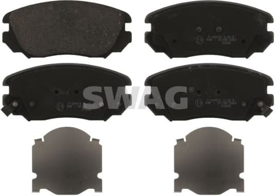 Brake Pad Set, disc brake 40 91 6895
