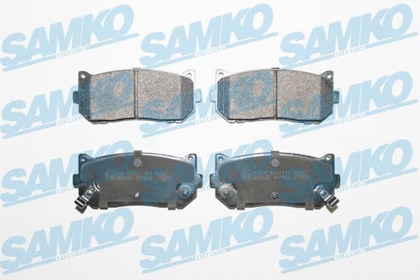 Brake Pad Set, disc brake 5SP808