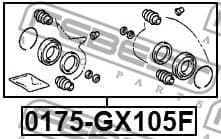Repair Kit, brake caliper 0175-GX105F - image 2