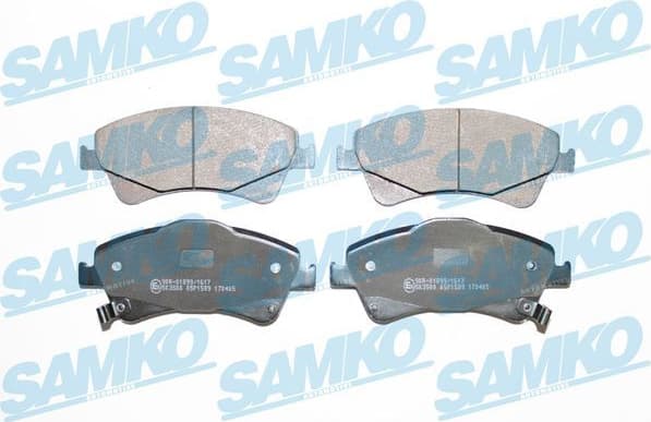 Brake Pad Set, disc brake 5SP1589