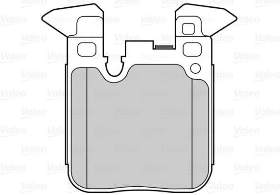 Brake Pad Set, disc brake ESSENTIAL 302266 - image 2