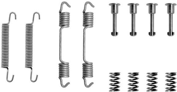 Accessory Kit, parking brake shoes 1987475136