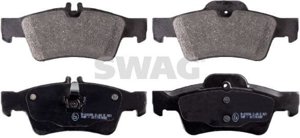 Brake Pad Set, disc brake 10 91 6451