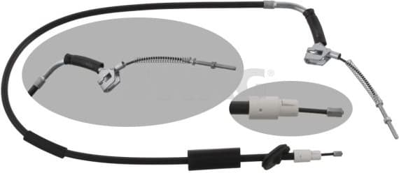 Cable Pull, parking brake 10 93 4913