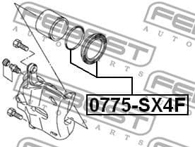 Repair Kit, brake caliper 0775-SX4F - image 2