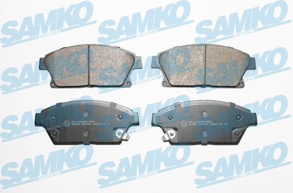 Brake Pad Set, disc brake 5SP1562