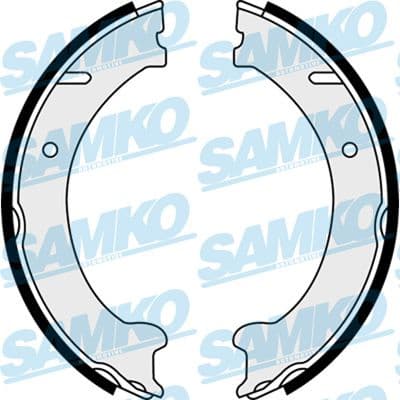 Brake Shoe Set, parking brake 88250