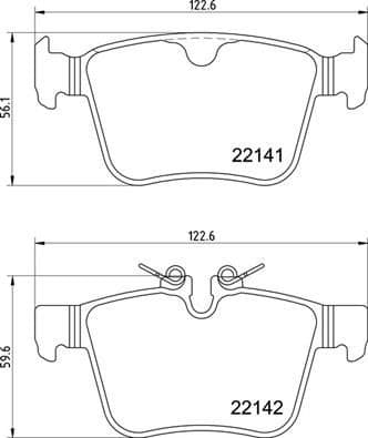 Brake Pad Set, disc brake PRIME LINE P 36 037