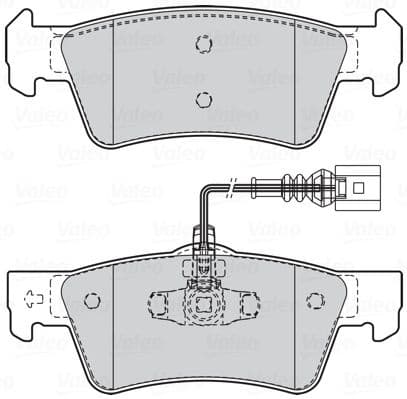 Brake Pad Set, disc brake ESSENTIAL 302332 - image 2