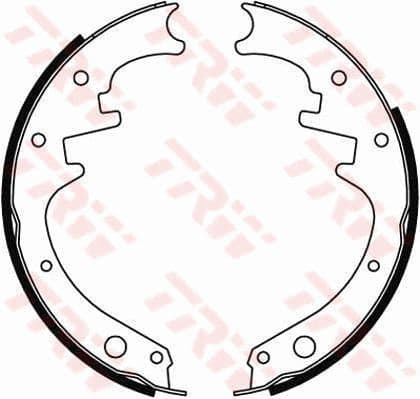 Brake Shoe Set GS8412 - image 2