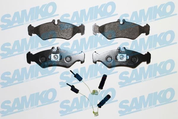 Brake Pad Set, disc brake 5SP609A