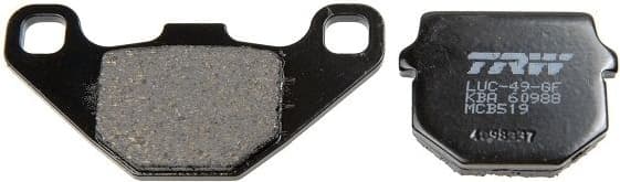 Brake Pad Set, disc brake Organic Allround MCB519 - image 2