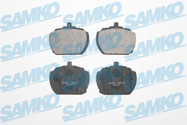 Brake Pad Set, disc brake 5SP143