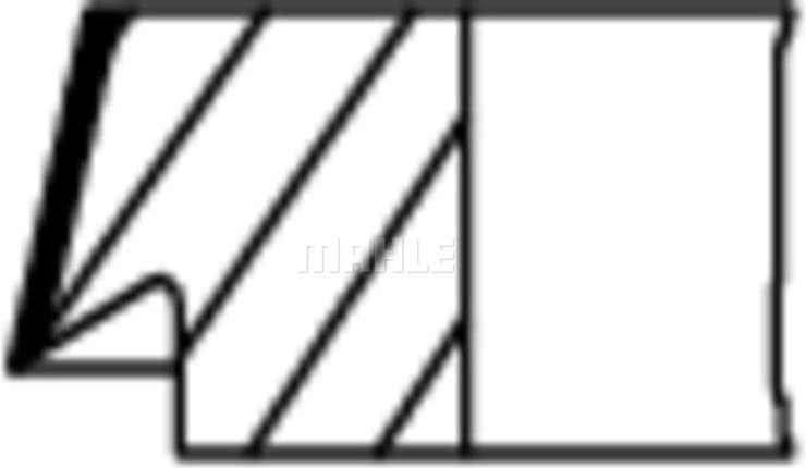 Piston Ring Set 222 RS 00102 0N0 - image 2