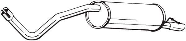 Rear Muffler 279645