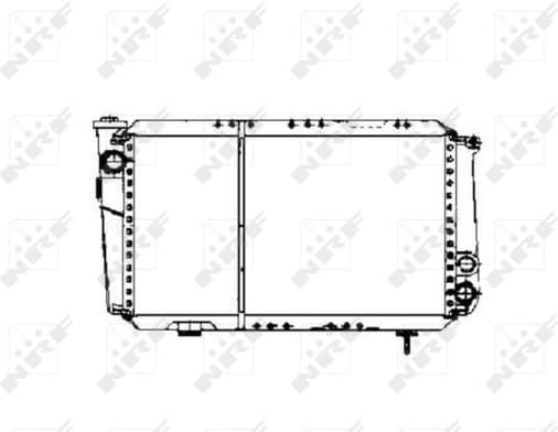 Radiator, engine cooling 507343
