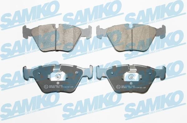Brake Pad Set, disc brake 5SP1251