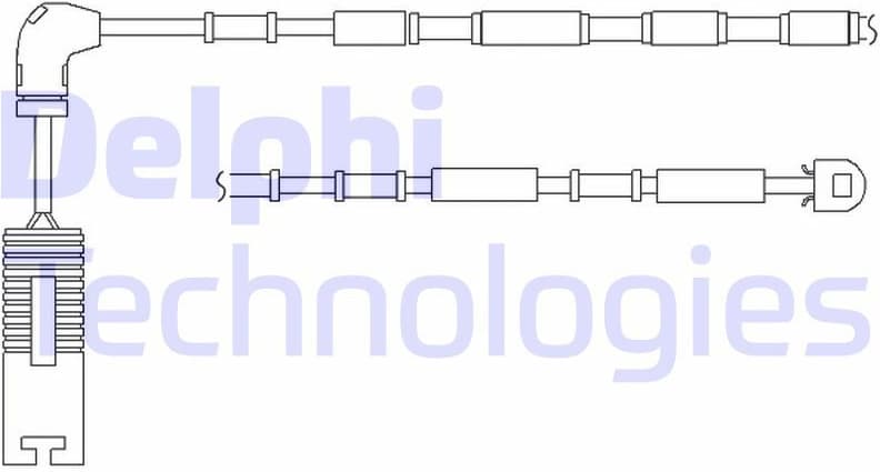 Warning Contact, brake pad wear LZ0151