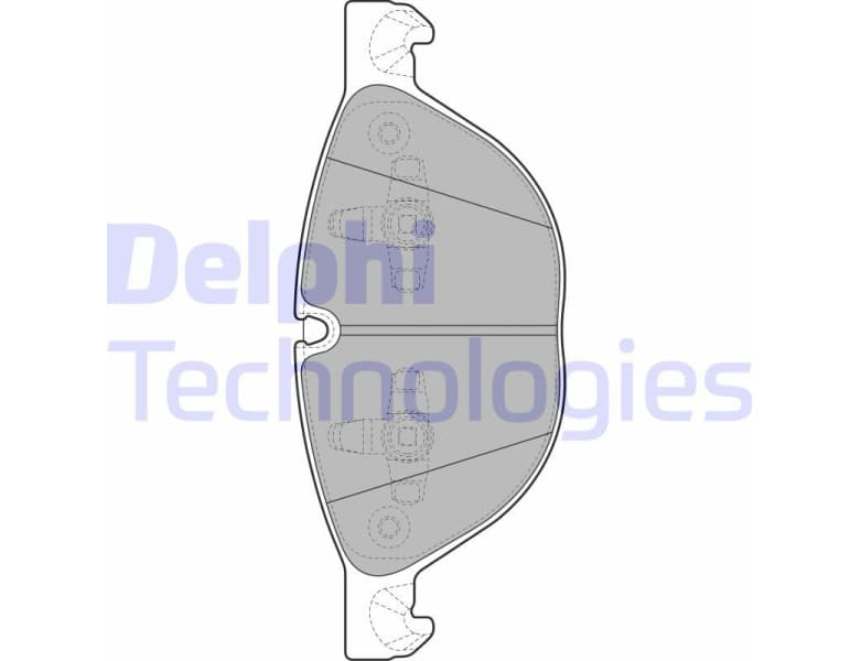 Brake Pad Set, disc brake LP2091