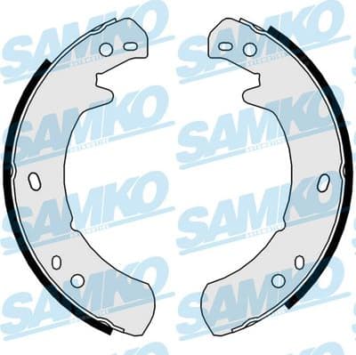 Brake Shoe Set, parking brake 81029